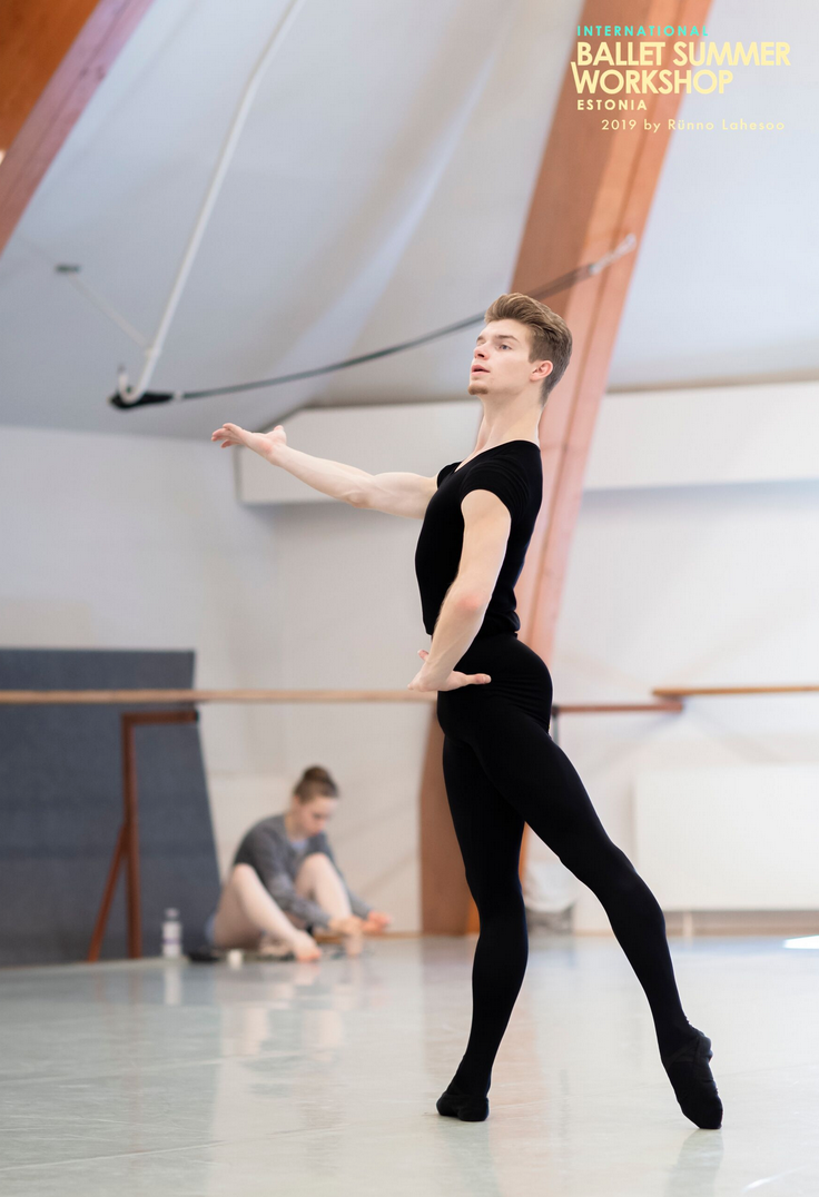 Rehearsal with Sergei Upkin - Ballet Summer Workshop Estonia